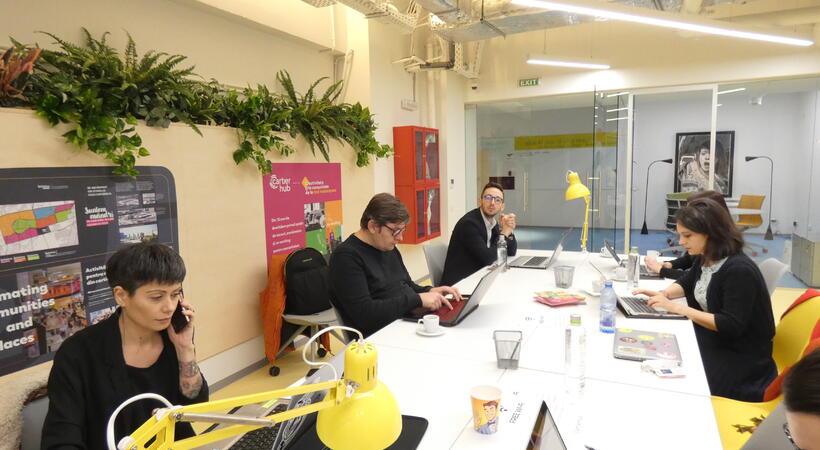 Am vizitat CARTIER HUB, primul HUB comunitar din România într-un centru comercial