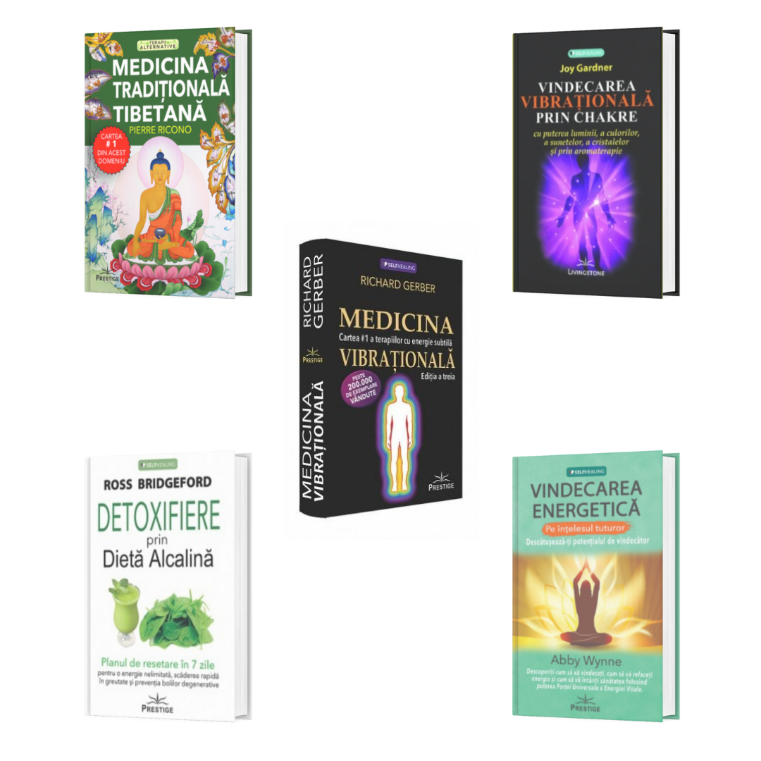 Pachet vindecare prin terapii alternative 4 titluri